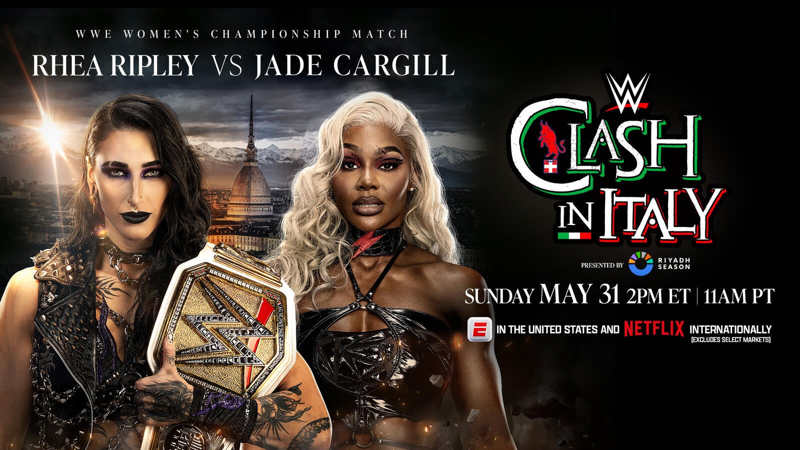 Rhea Ripley vs. Jade Cargill Rematch Added To Clash In Italy