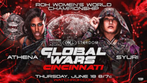 Athena VS Syuri ROH Title Match Set For Global Wars!
