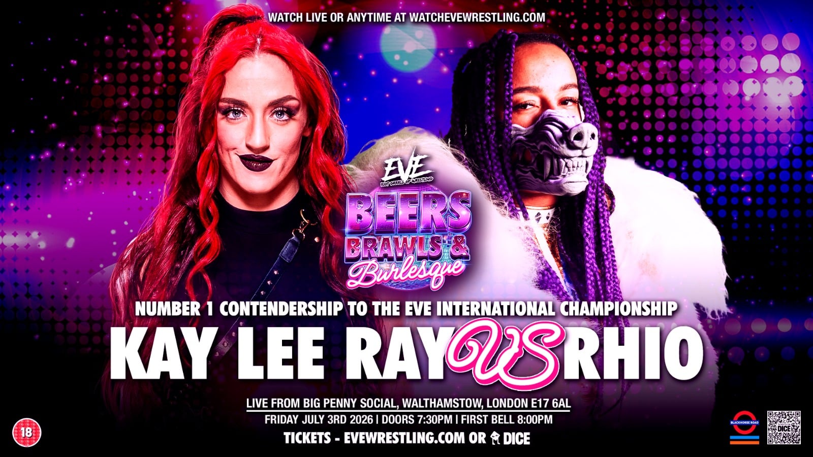 Kay Lee Ray Makes Appearance At Pro Wrestling EVE, Set To Take On Rhio