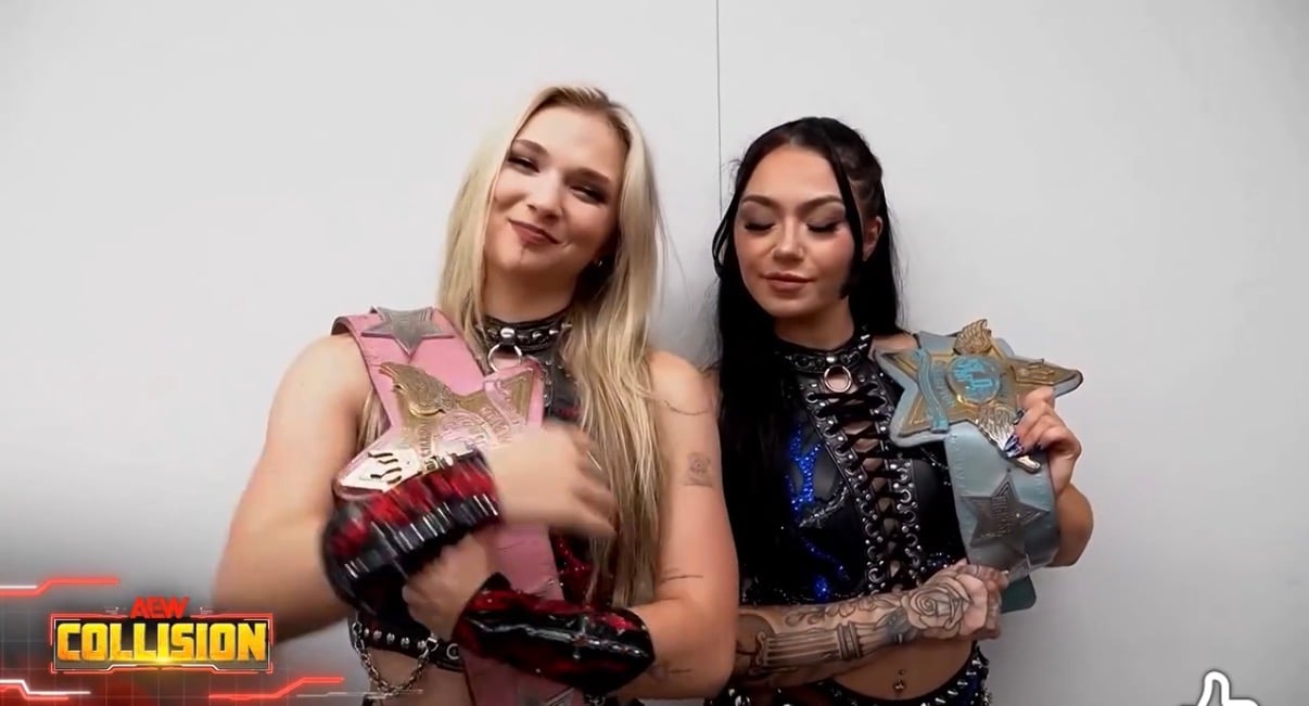 No DQ AEW Women’s Tag Team Title Match Added To Dynamite