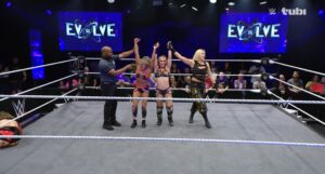 Thea Hail Taps Out Nikkita Lyons In Eight Woman Tag Team Action
