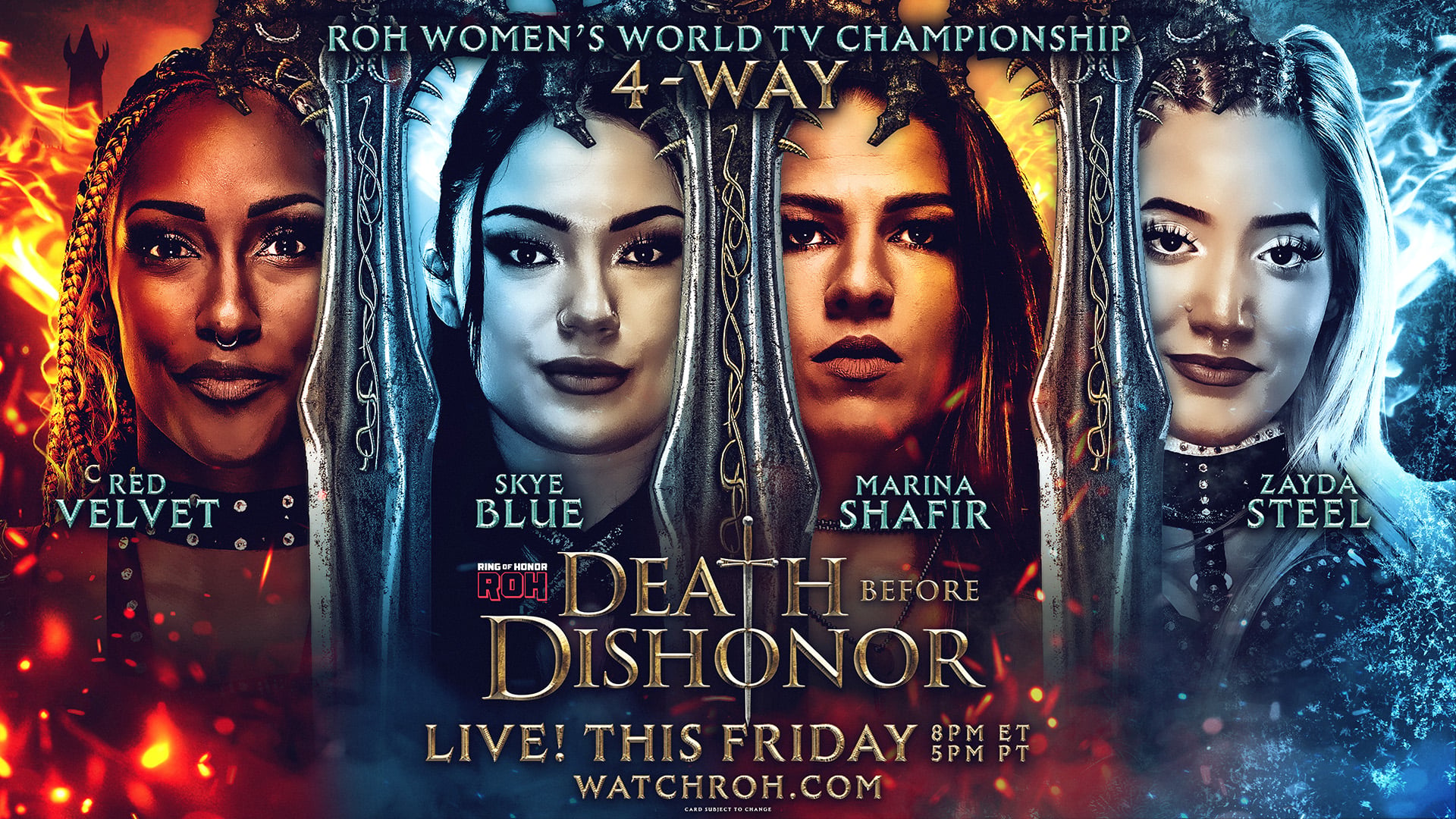 ROH Women’s TV Title Match Added To Death Before Dishonor